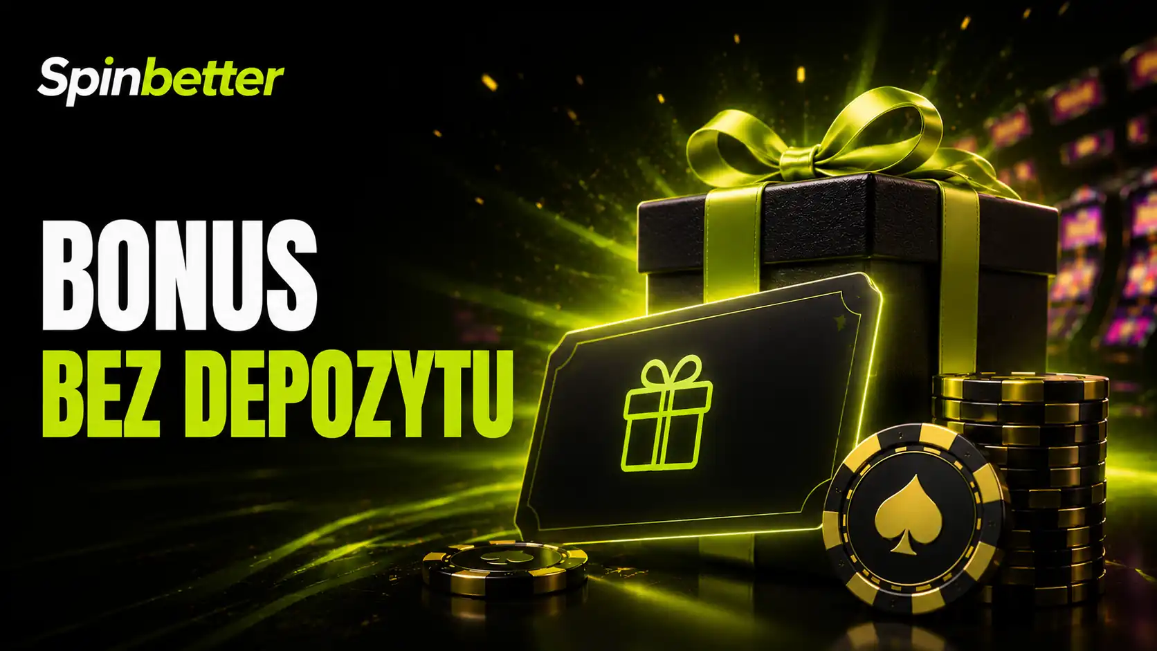 Ekran oferty bez depozytu SpinBetter z warunkami przypisania premii